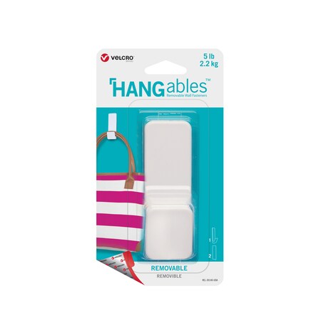 Velcro Brand HOOKS WHT LRG 5LB VEL-30140-USA